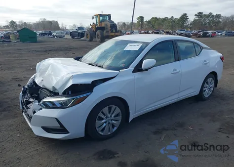 2020 Nissan Sentra S Xtronic Cvt from USA, damaged, VIN 3N1AB8BV6LY262950